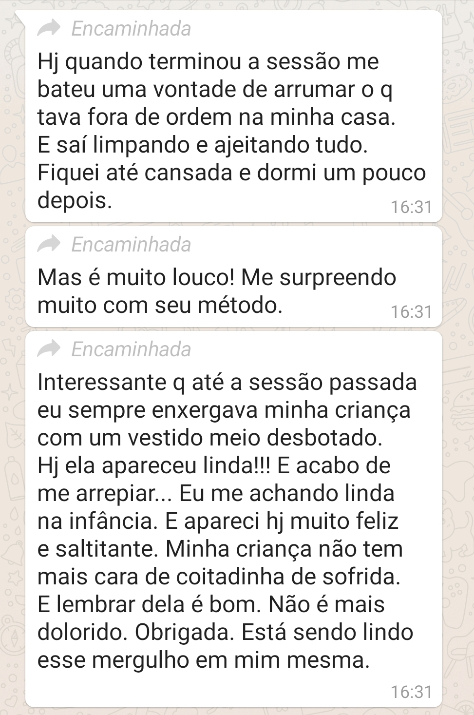 Depoimento: Transformação da criança interior